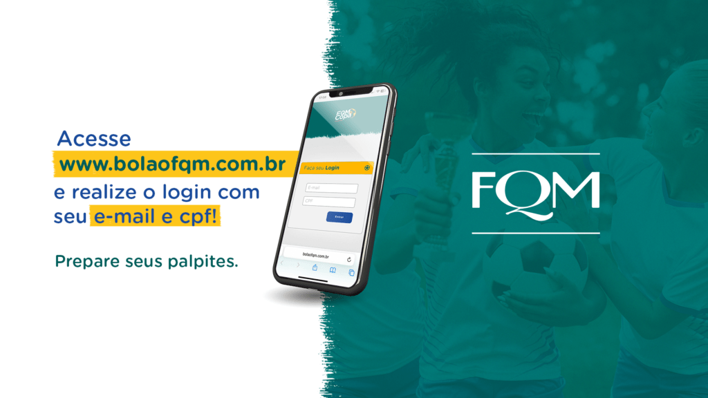 FQM – Farmoquímica — Bolão FQM – copa do mundo feminino